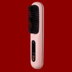 Wireless Portable Hair Straightener Professional Quick Heated Electric Hot Comb Hair Straightener Negative Ion Hairstyle Brush