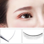 10 Pairs Training Lashes False Eyelashes Extension Tool for Makeup Practice UK