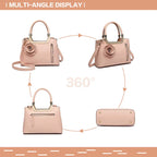 Handbags for Women Ladies Shoulder Bags Fashion PU Leather Crossbody Top Handle Bag