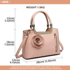 Handbags for Women Ladies Shoulder Bags Fashion PU Leather Crossbody Top Handle Bag