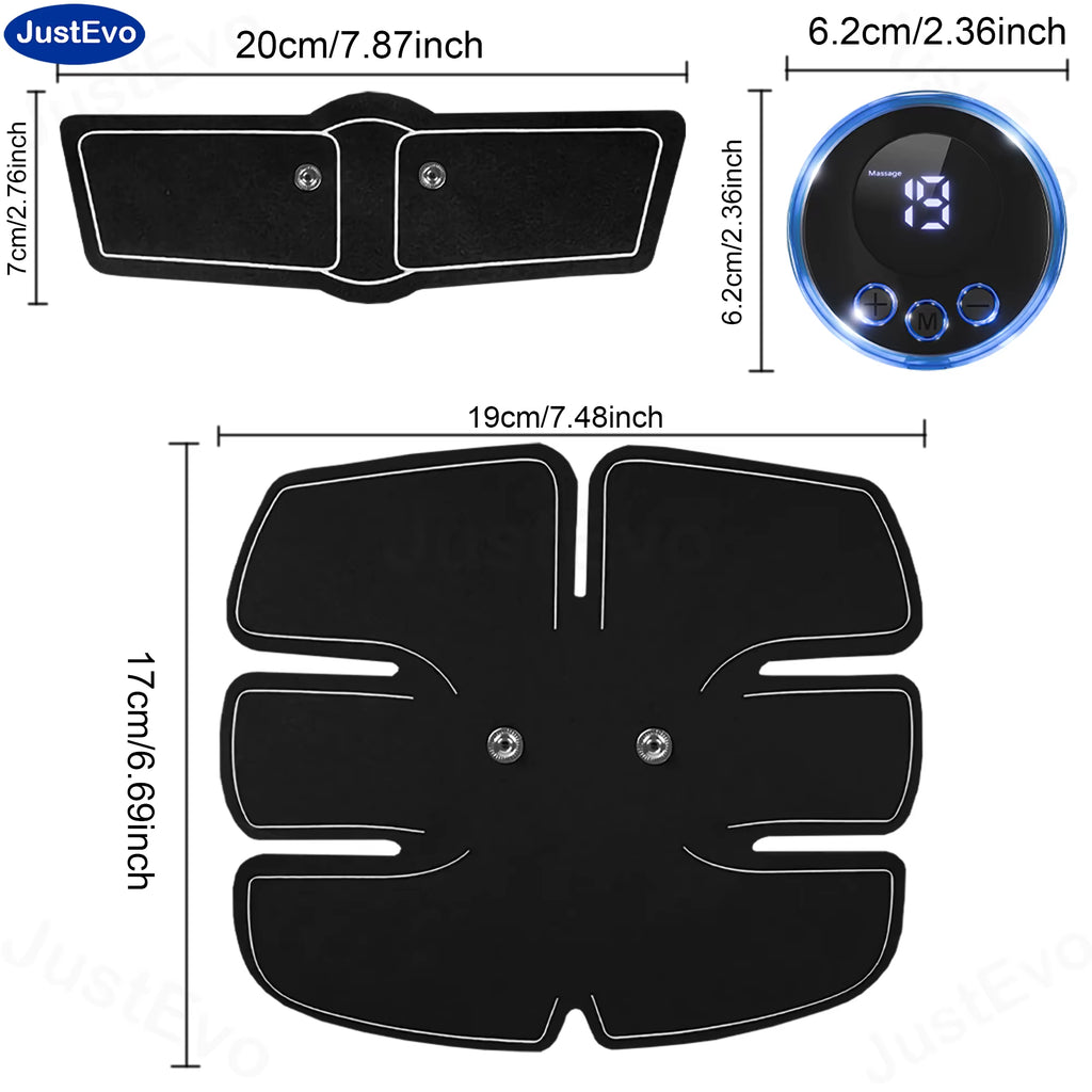 Abdominal Muscle Training Massage Pad, Portable, Suitable for Business Trips, Travel, and Home Use.Tj-P1