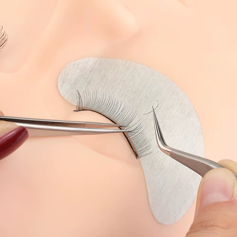 10 Pairs Training Lashes False Eyelashes Extension Tool for Makeup Practice UK