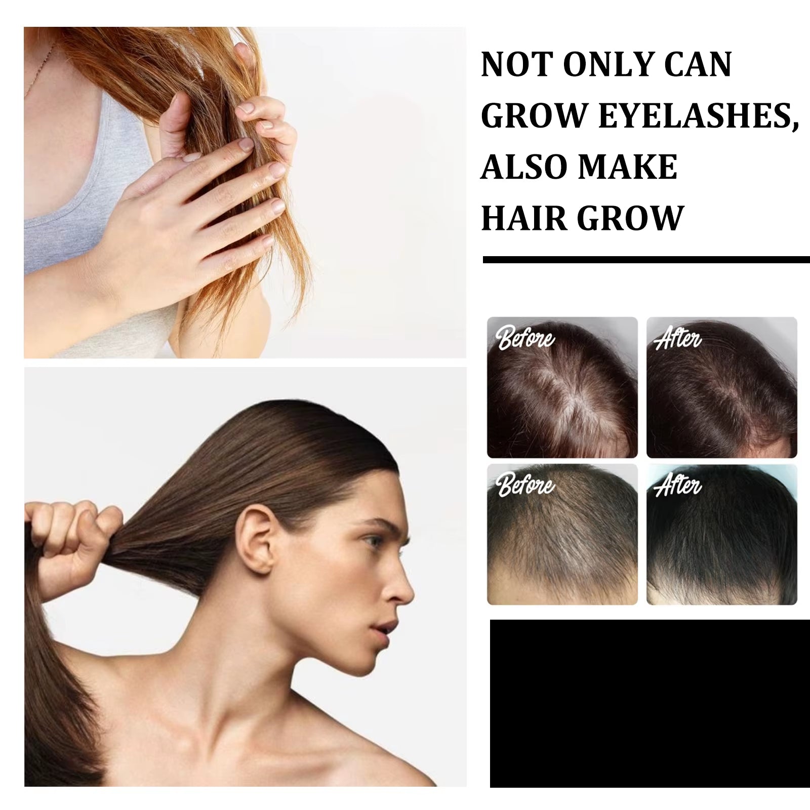 Castor Eyelash Growth Oil Daily Natural Curly Eyelash Lasting Effect Nourishing Improve Hair Growth Eyelash Care Oil