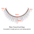 10 Pairs Training Lashes False Eyelashes Extension Tool for Makeup Practice UK