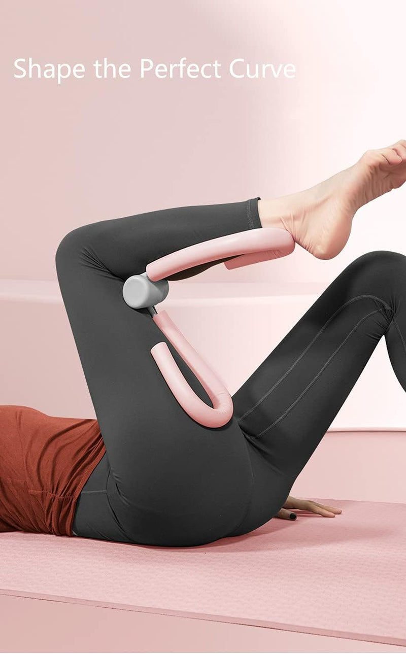 Thigh Toner, Pelvic Floor Exerciser Inner & Outer Thigh Muscle Trainer, Leg Master, Fitness Exercise Equipment for Women Home Use