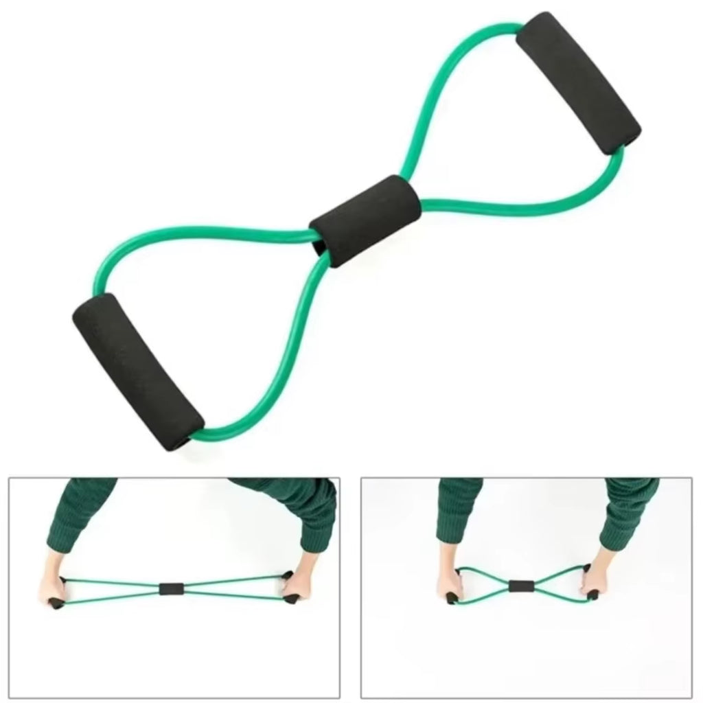 Resistance Bands with Foam Sport Yoga Fitness Accessories Rubber Pull Rope Training and Exercise Gym Equipment Women